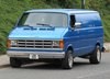 1992 dodge b2500 custom panel van In vendita