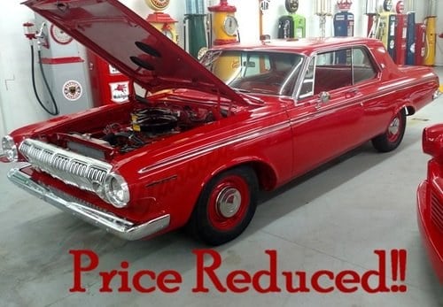 1963 Dodge Polara = 426 Max Wedge Red Driver  $79.9k For Sale
