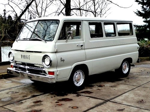 1964 Dodge A100 Van with a strong 318-V8 clean Ivory(~)Tan d For Sale