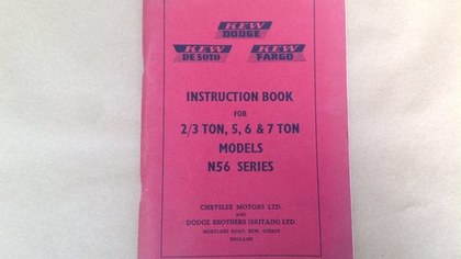 Dodge N56 2 3 5 6 &7 Ton Handbook
