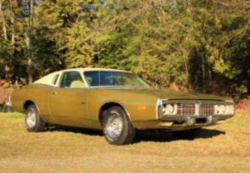 1974 Dodge Charger = clean driver Auto trans Green $obo For Sale