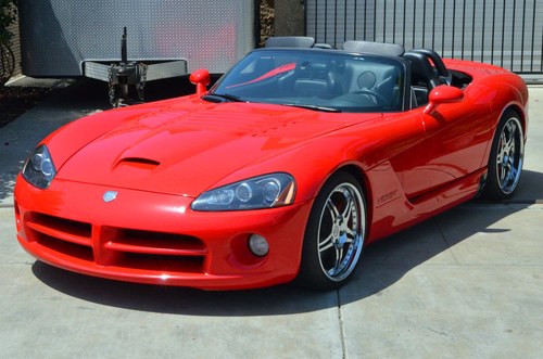 2014 2005 Dodge Viper Roadster = Faster 810-HP Manual Red $80k For Sale