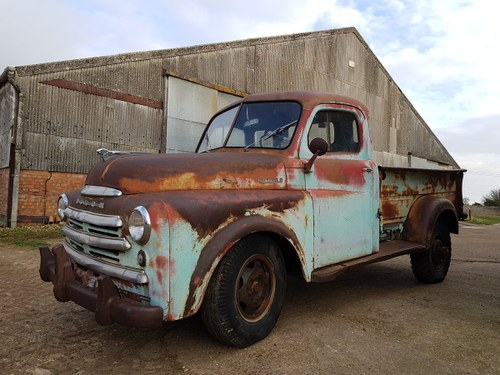 1948 Dodge B1D Pickup Truck Simple Project For Sale