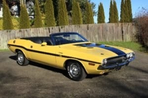 1970 Dodge Challenger Convertible = R/T Clone 340 Manual $89 For Sale
