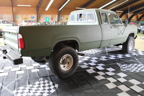 1976 DODGE Pick up 4x4 For Sale by Auction