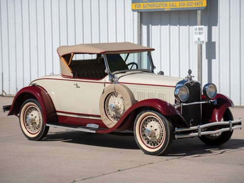 1929 Dodge Victory Six Sport Roadster  For Sale by Auction