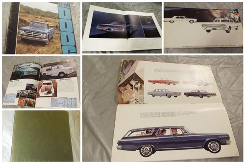 0000 DODGE ORIGINAL AND RARE FACTORY SALES BROCHURES For Sale