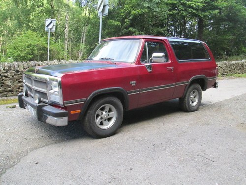1994 Dodge Ramcharger For Sale