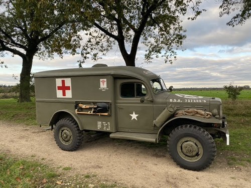1943 Dodge WC54, Dodge Ambulance , WW2 Dodge SOLD