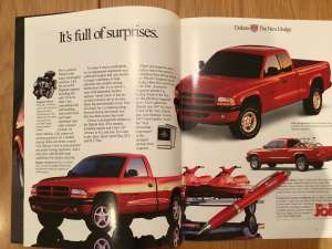 Dodge 1998 trucks brochure For Sale (picture 2 of 2)