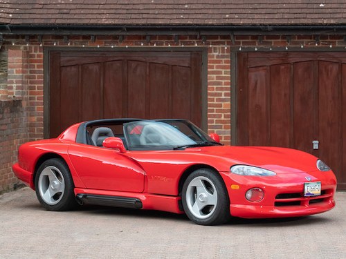 1995 Dodge Viper 8.0 RT Roadster For Sale by Auction