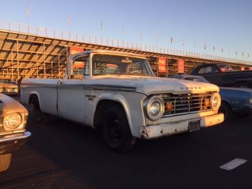 1966 Dodge D100 Pick Up Truck American Patina Original Paint VERKAUFT