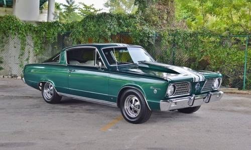 1966 Plymouth BarraCuda Formula S – Full Restored FastBack For Sale