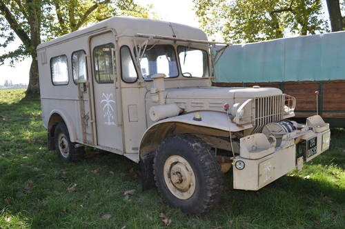 Dodge S7M51 ambulance 1951 for sale by auction For Sale by Auction