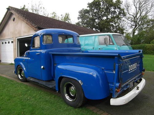 1953 Dodge Step Side Pick up, 351 V8 5759cc Cool Hot Rod, Rat rod VERKAUFT