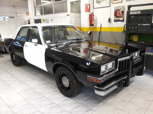 Dodge Diplomat Police car year 1989 - V8 5.2L In vendita