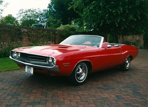 Dodge Challenger convertible 1971. uk For Sale