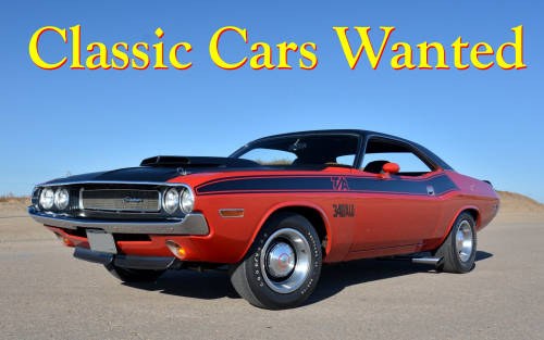 Dodge Challenger Wanted For Sale