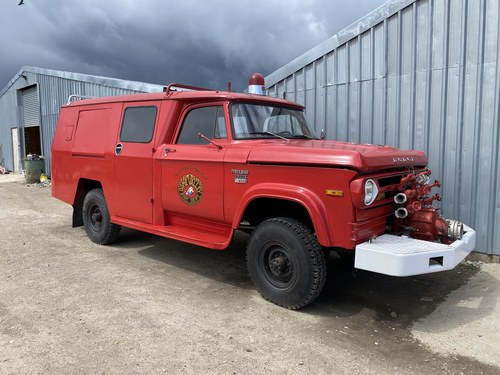 1970 Dodge Power Wagon 4x4 - Fire Truck - Expedition - Food Truck For Sale