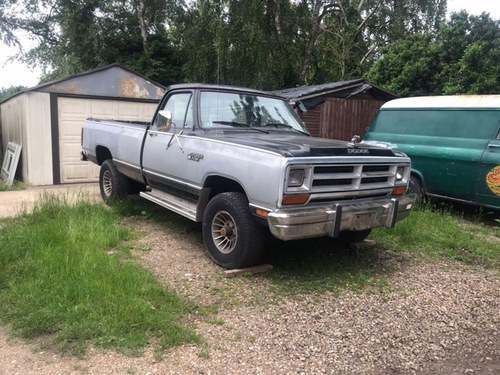 1986 dodge ram project SOLD