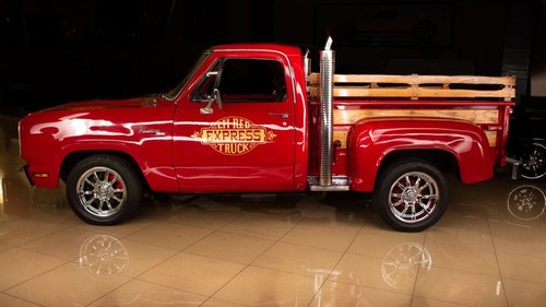1978 Dodge Lil Red Express Pick Up Truck Rare + 360 Auto $38 In vendita