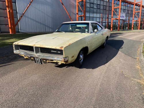1969 Charger white hat special model For Sale