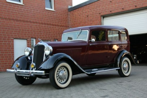 Dodge DP Fourdoor Sedan, 1933, Sold VENDUTO