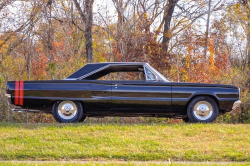1967 Dodge Coronet 440 HardTop 383 + 727 auto Black $32.9k For Sale
