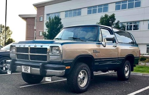 1993 Dodge Ramcharger For Sale