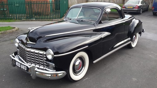 1947 Dodge D24 business coupe.