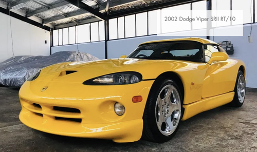 2002 Dodge Viper SRII RT/10 A vendre