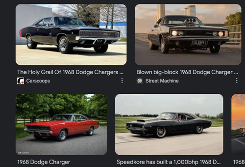WANTED Dodge Charger 1968-1970 In vendita
