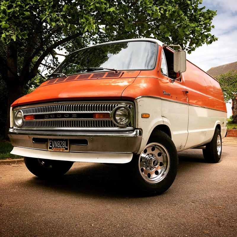 Classic Cars 1972 Dodge Tradesman Van For Sale Camper Van 72 Dodge