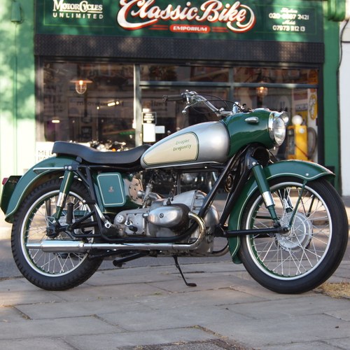 1957 Douglas Dragonfly 350 In Rare Reverse Colours. SOLD