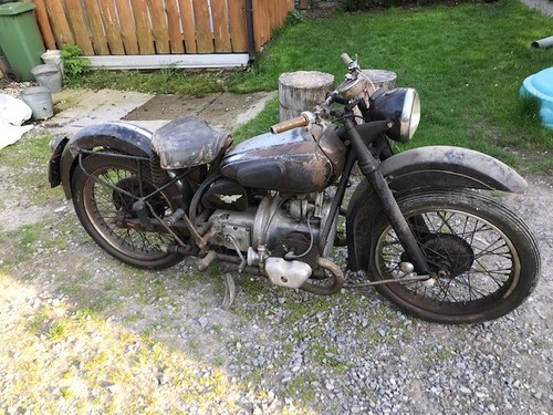 1948 Douglas T35 Mark III unrestored condition VENDU