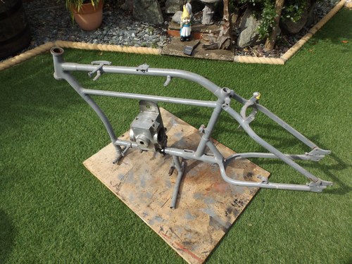 1924/5 Douglas frame and crankcase 29/06/2022 For Sale by Auction