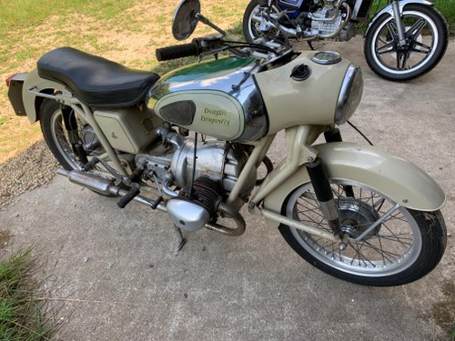 1957 Douglas Dragonfly ChromeTank For Sale
