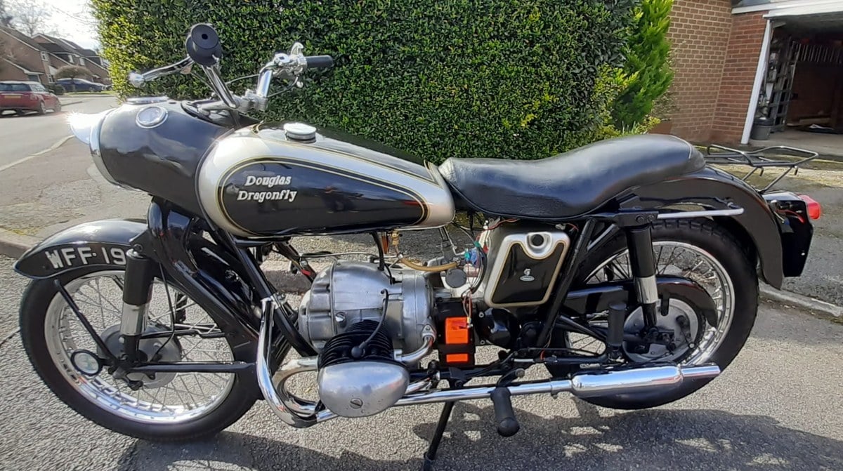 1956 Douglas Dragonfly Black Manual 4 speed in Marlow UK United 1956 Douglas Dragonfly Black Manual 4 speed in Marlow UK United