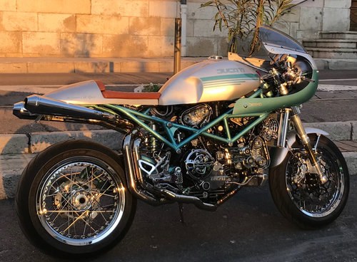 2004 Ducati Unique in the World by Sunset Cafe Racer For Sale