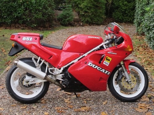 Ducati 851 Superbike 1992 SOLD
