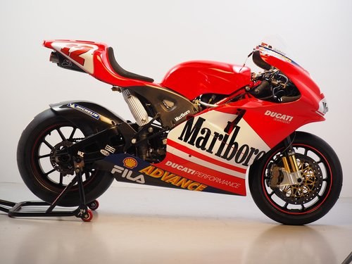 2003 Ducati GP3 ex-Troy Bayliss In vendita