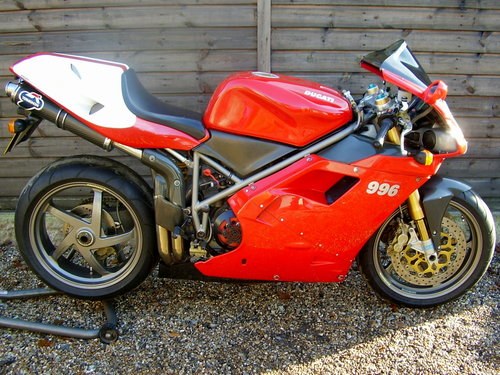 Ducati 996 SPS (UK bike, 3 owners, No. 1471) 2000 W Reg. In vendita
