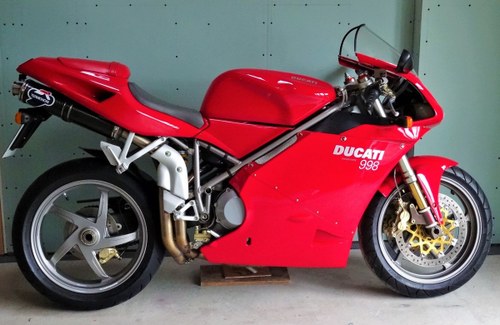 2002 Ducati 998 Bip 1700 miles pristine condition For Sale