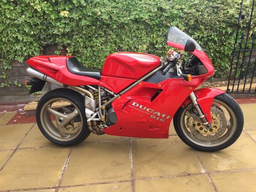 1994 Ducati 916  Strada - 6700 original UK bike In vendita