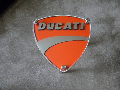 Ducati Themed Side Table SOLD