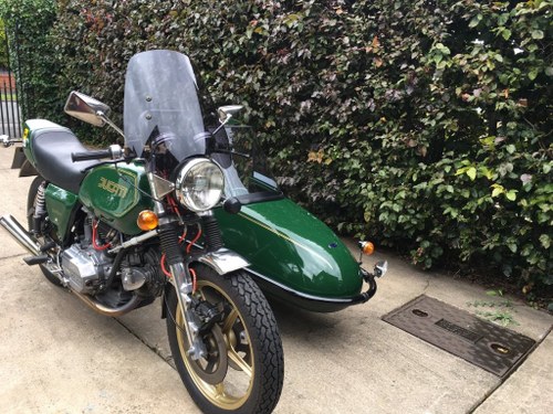 1977 Ducati 900SD Darmah with Sidecar For Sale