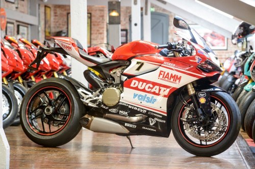2012 Ducati 1199 ABS Chaz Davis Replica Low Mileage Example In vendita