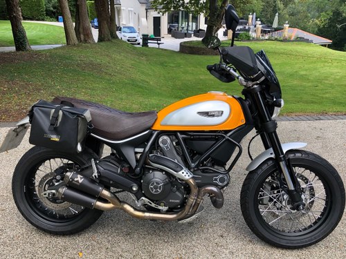 2015 Ducati Scrambler 800 as new VERKAUFT