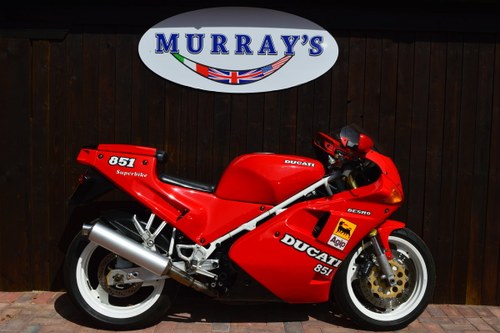 1991 Ducati 851 ,Strada ,Ohlins ,lovely original exampl For Sale