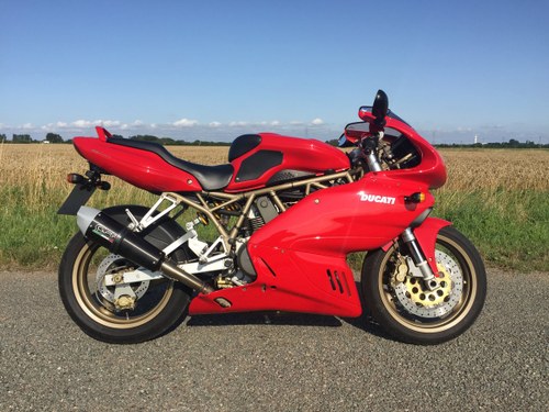 1999 Ducati 750 SS , only 7066 miles with FSH For Sale